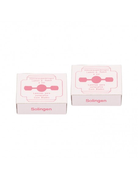 Lamette per calli "2 pacchetti da 10 lamette"