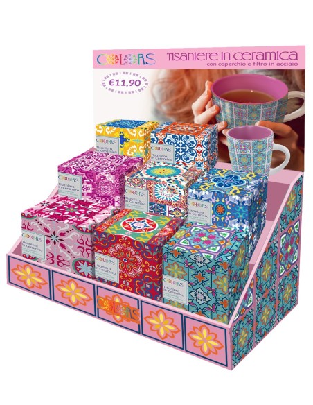 ESPOSITORE BANCO TISANIERE